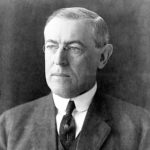 Portrait of President Woodrow Wilson from 1912