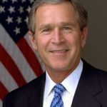Official photograph portrait of former U.S. President George W. Bush